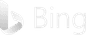 bing white logo